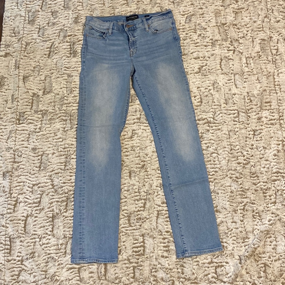Lucky Brand 8/29 Light Blue Brooke Straight Jeans